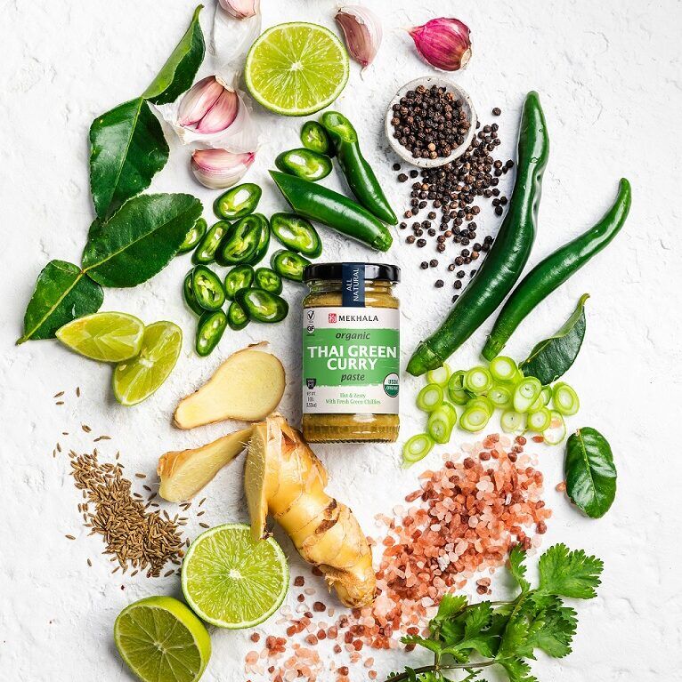 Mekhala Organic Thai Green Curry Paste