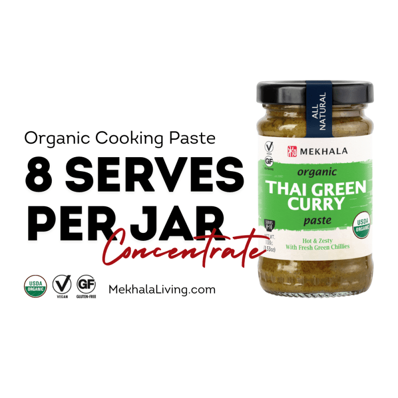 Mekhala Organic Thai Green Curry Paste