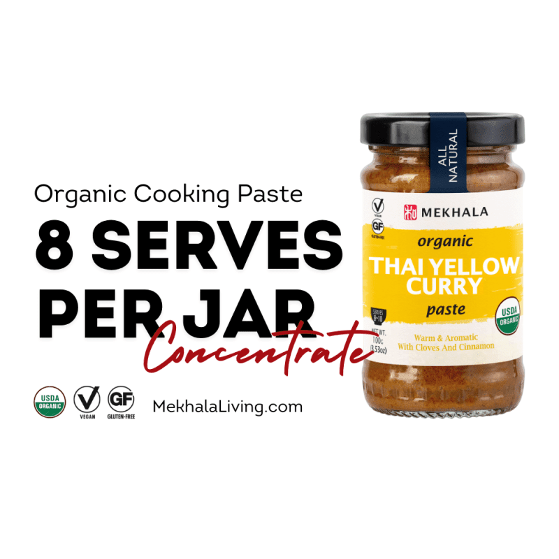 Mekhala Organic Thai Yellow Curry Paste