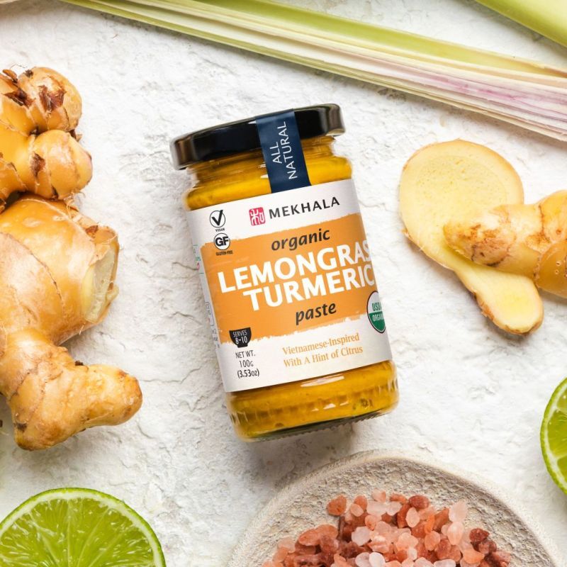 Mekhala Organic Lemongrass Turmeric Paste