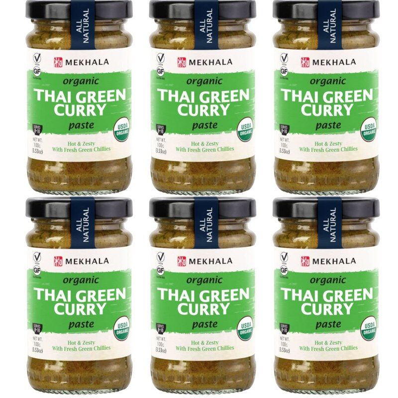 Mekhala Organic Thai Green Curry Paste