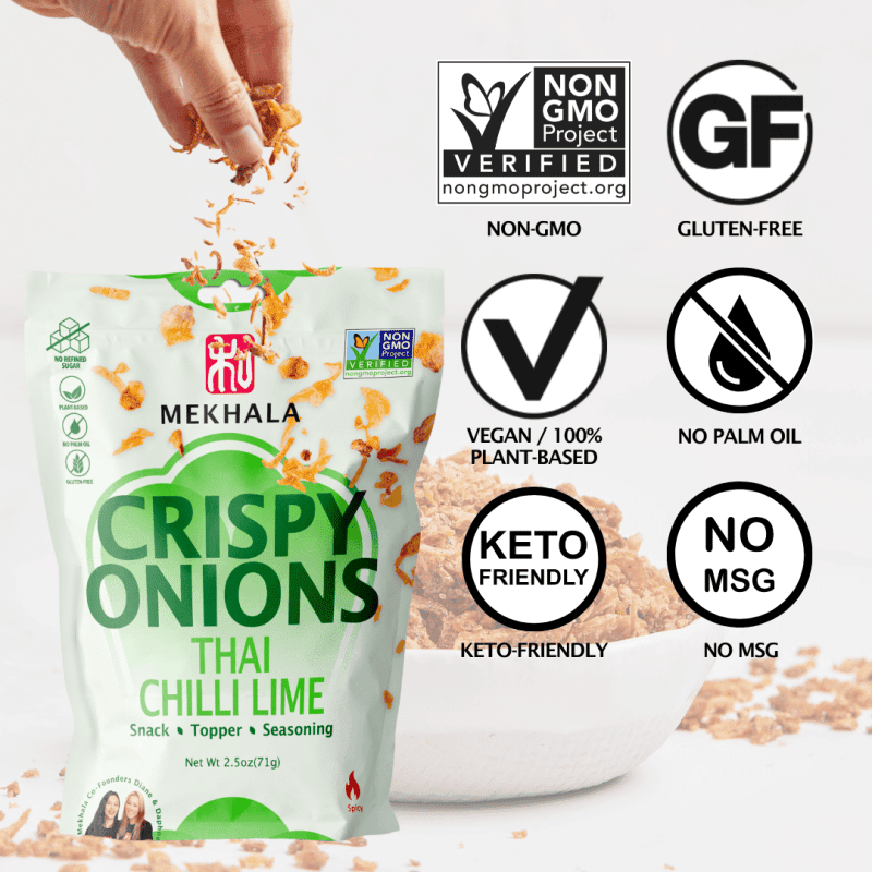 Mekhala Non-GMO Thai Chilli Lime Crispy Onions