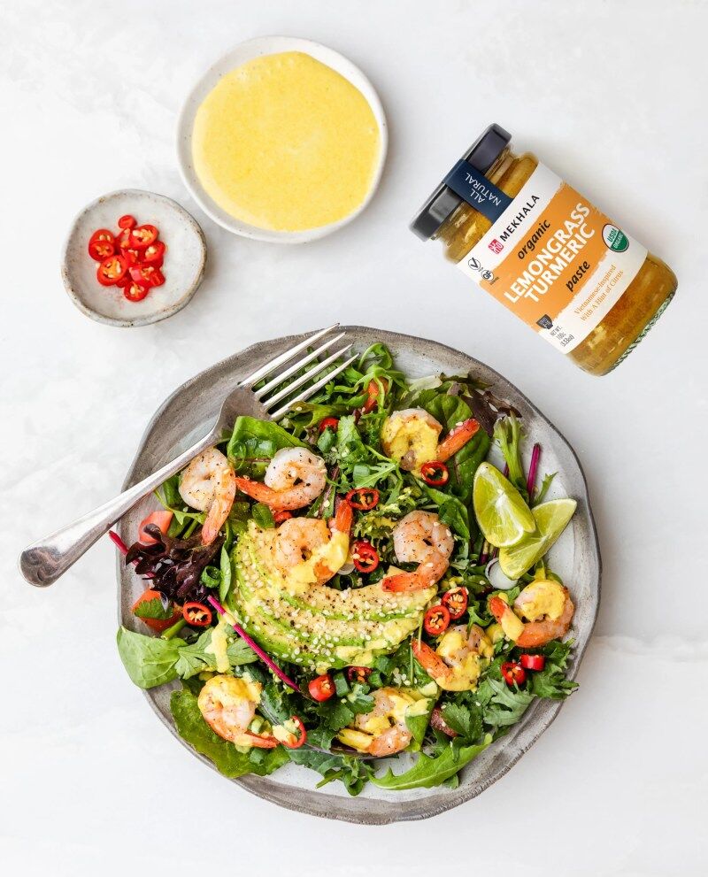 Mekhala Organic Lemongrass Turmeric Paste