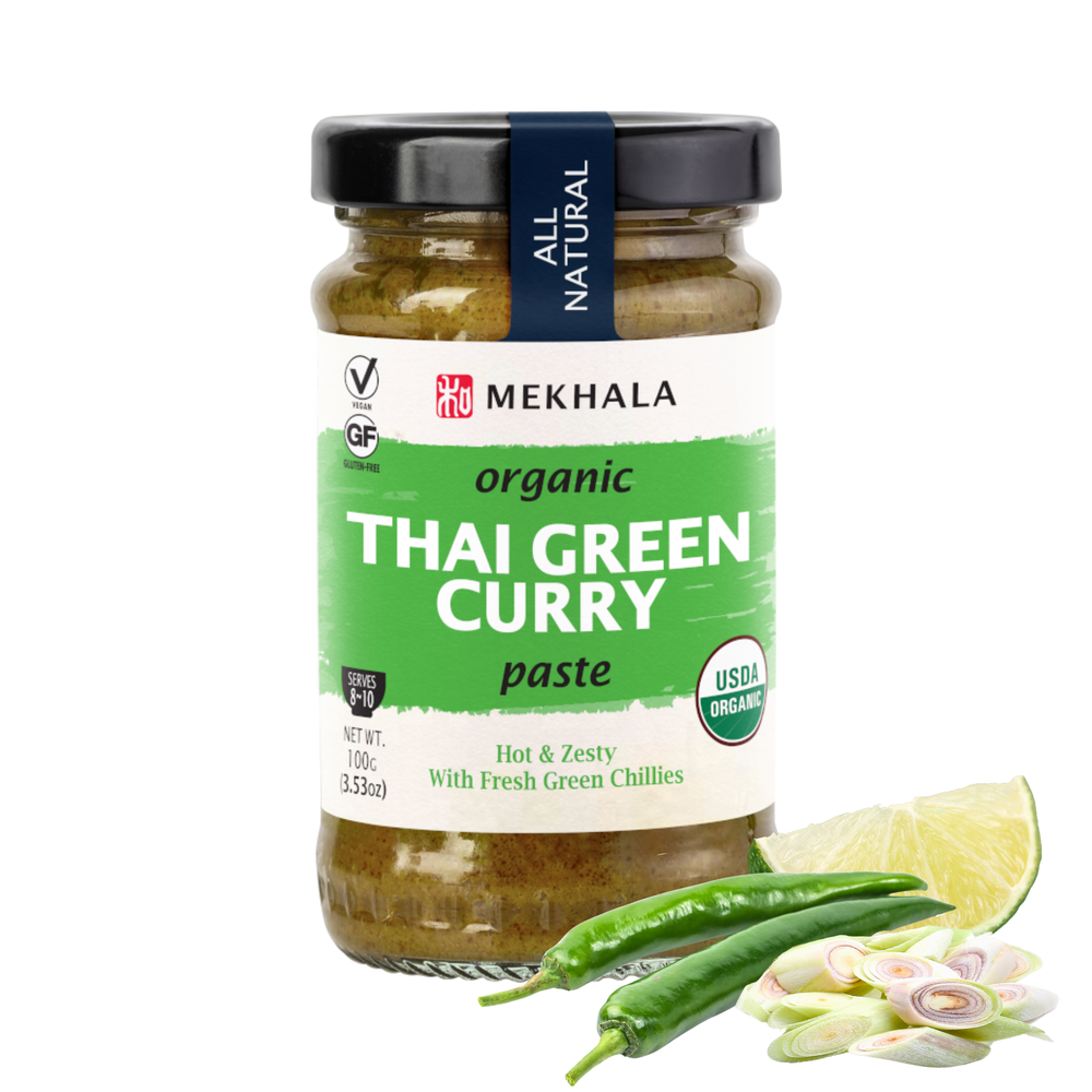Mekhala Organic Thai Green Curry Paste