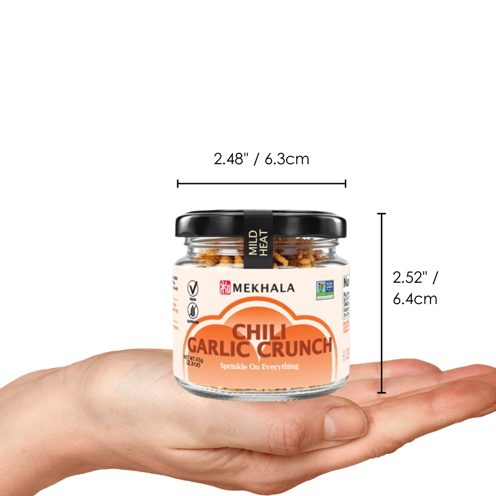 Mekhala Non-GMO Chili Garlic Crunch