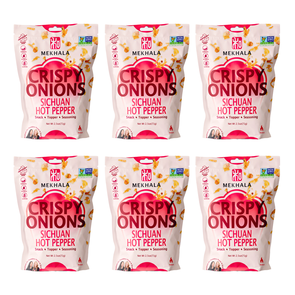 Mekhala Non-GMO Sichuan Hot Pepper Crispy Onions