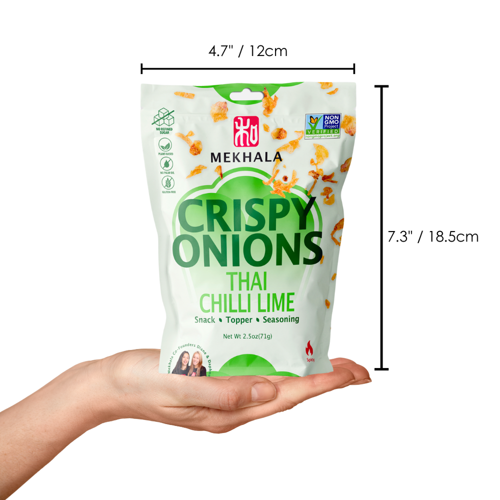 Mekhala Non-GMO Thai Chilli Lime Crispy Onions