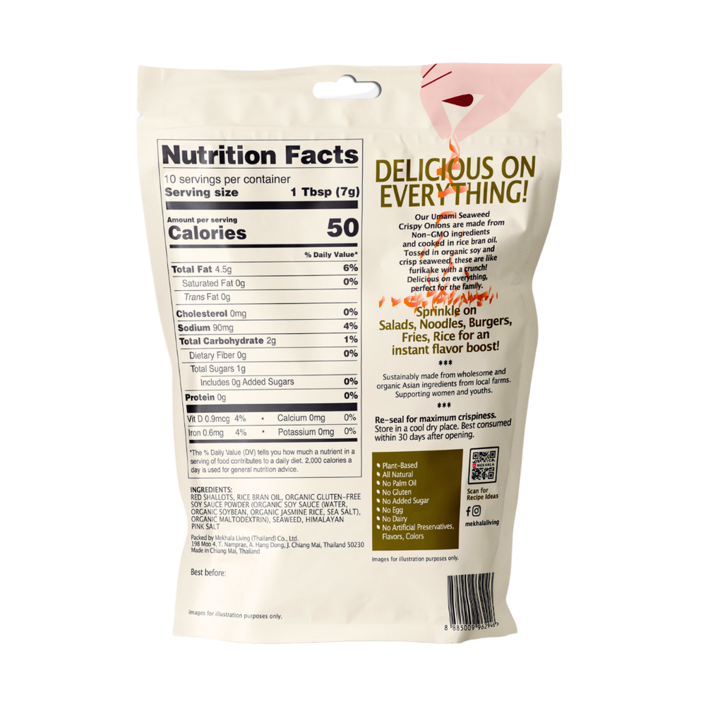 Mekhala Non-GMO Umami Seaweed Crispy Onions